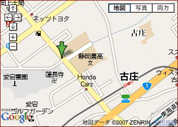 四川京沓谷本店地図